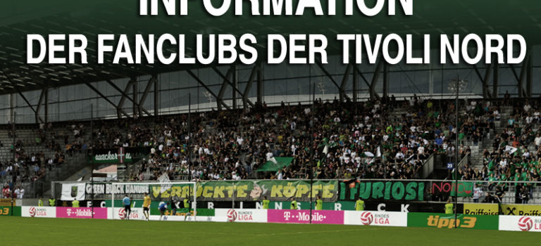 Aussendung der aktiven Fanclubs zum Testspiel gegen den HSV